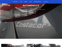 Tablet Screenshot of costacar.cl